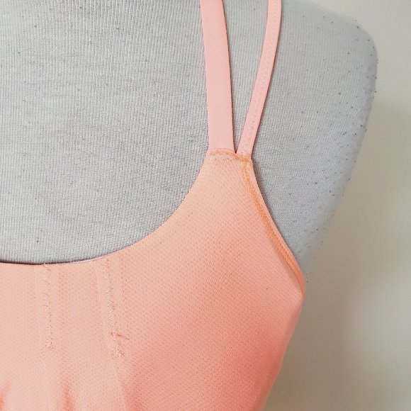 LULULEMON Flow & Go Neon Coral Strappy Tank Top - Picture 5 of 13